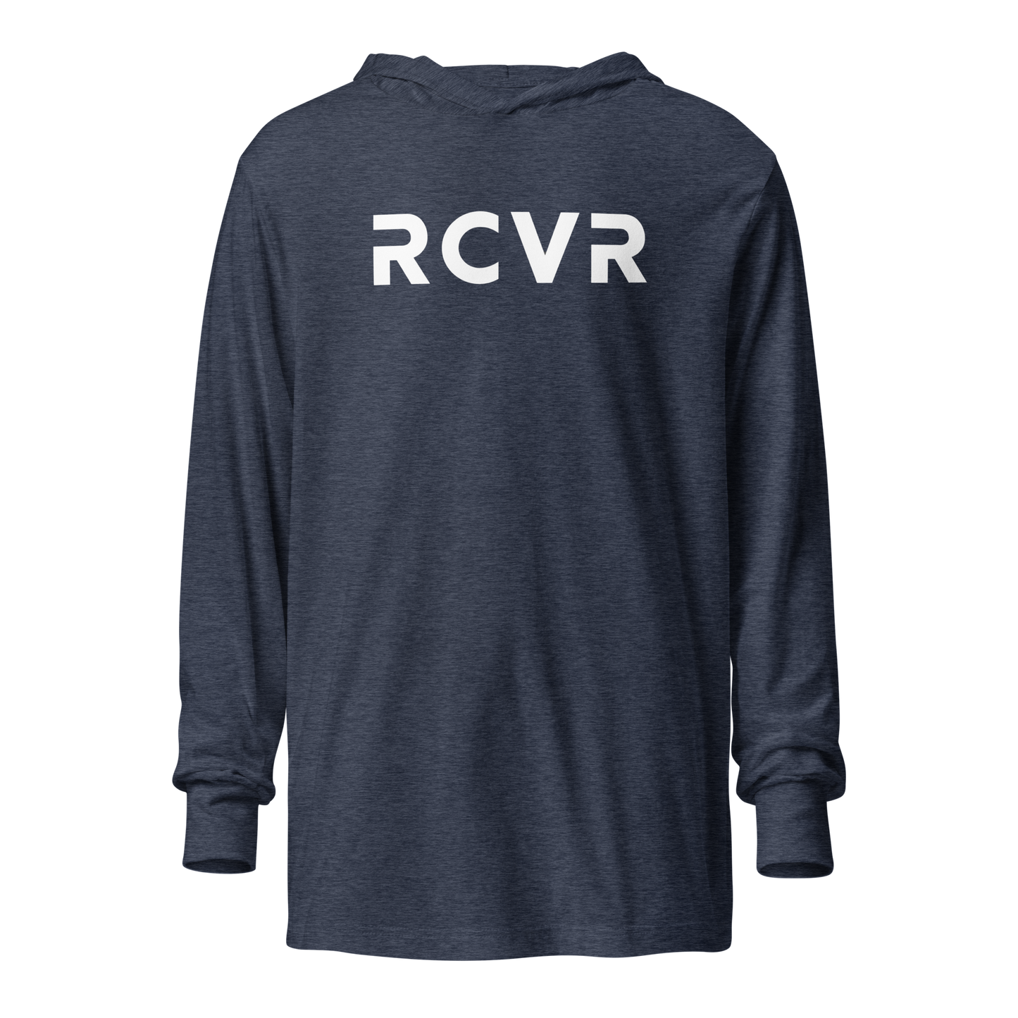 RCVR Men's Hooded Long Sleeve Tee
