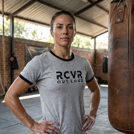 Women's RCVR Out Loud Ringer Tee