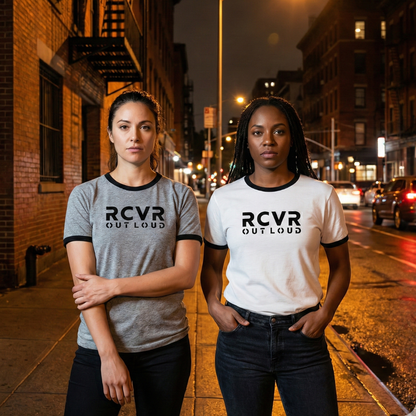 Women's RCVR Out Loud Ringer Tee