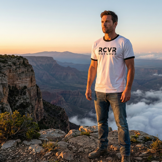 Men's RCVR Out Loud Ringer Tee