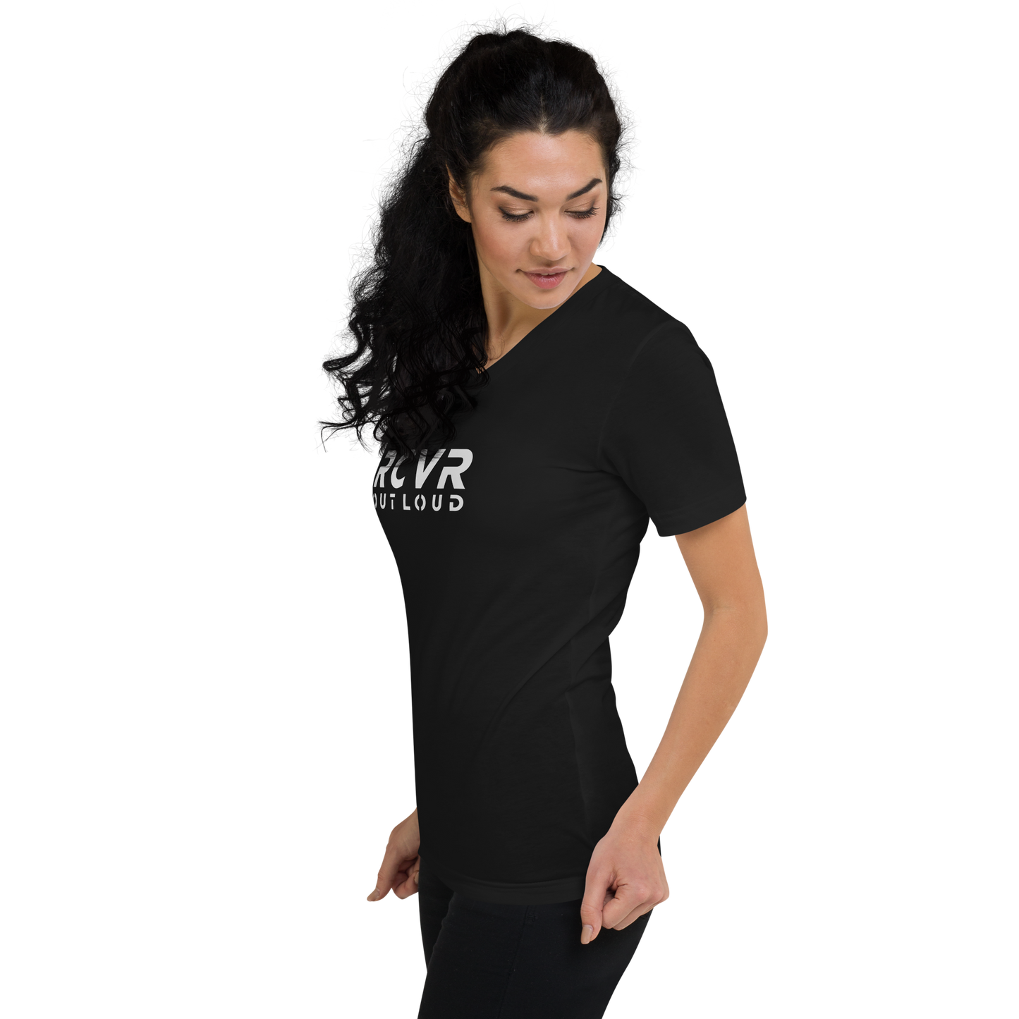 Women's RCVR Out Loud V-Neck Tee
