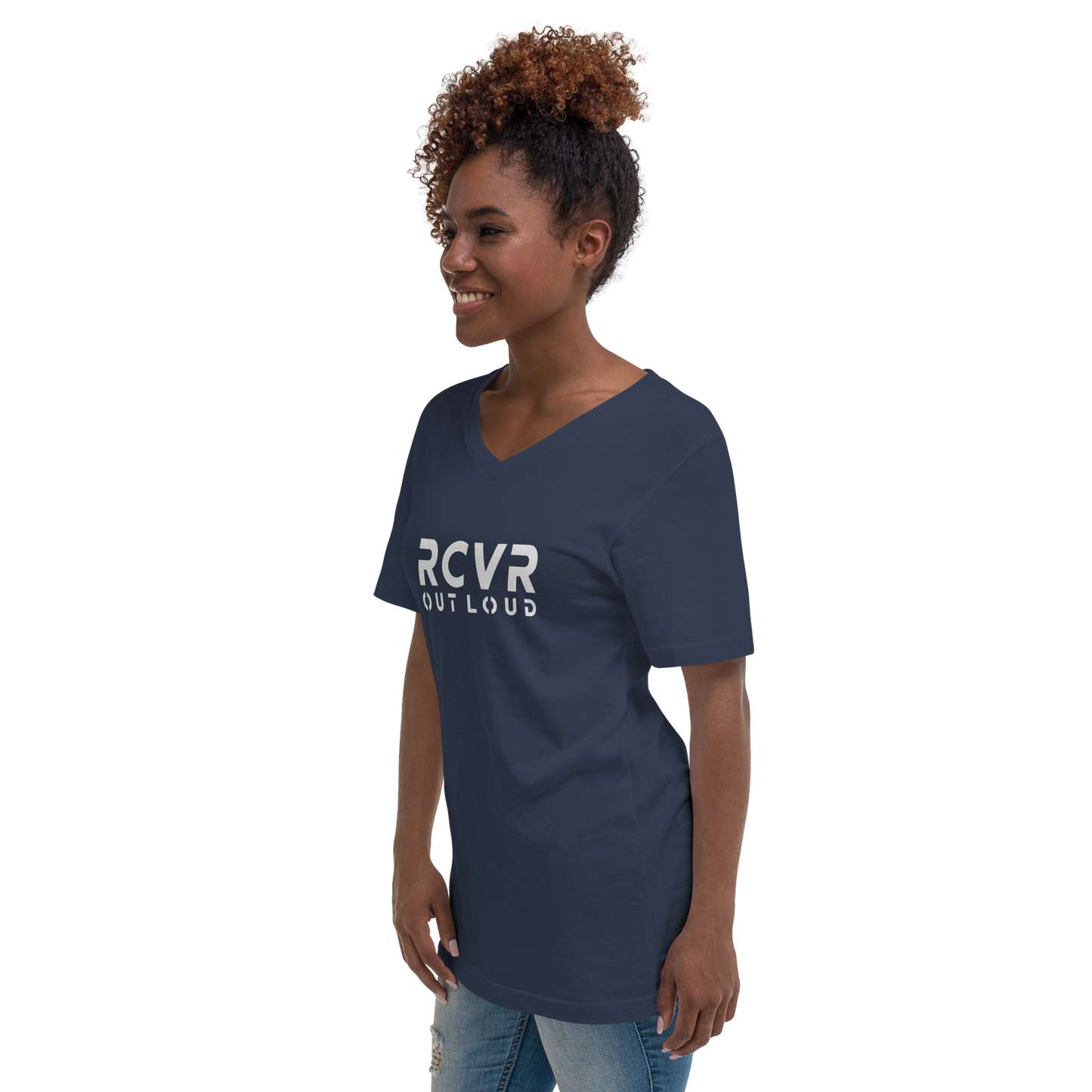 Women's RCVR Out Loud V-Neck Tee