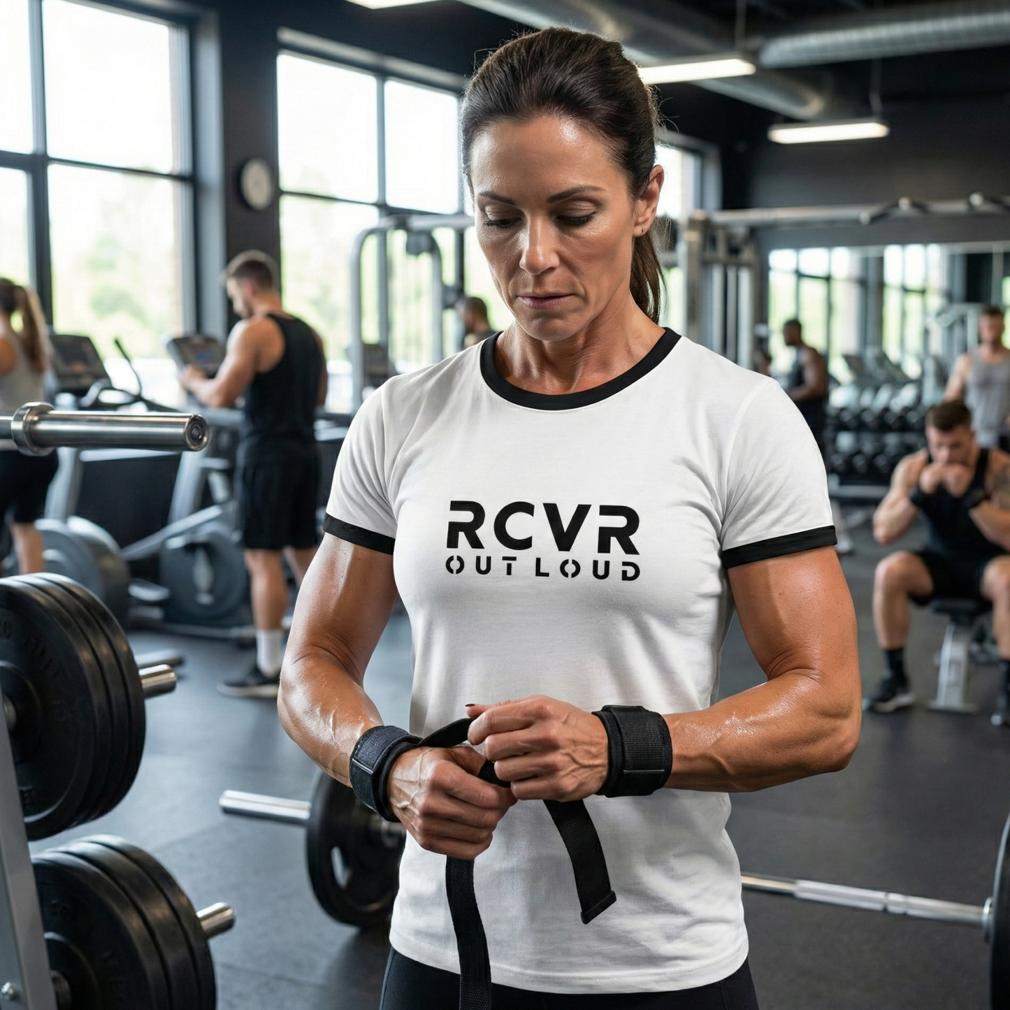 Women's RCVR Out Loud Ringer Tee