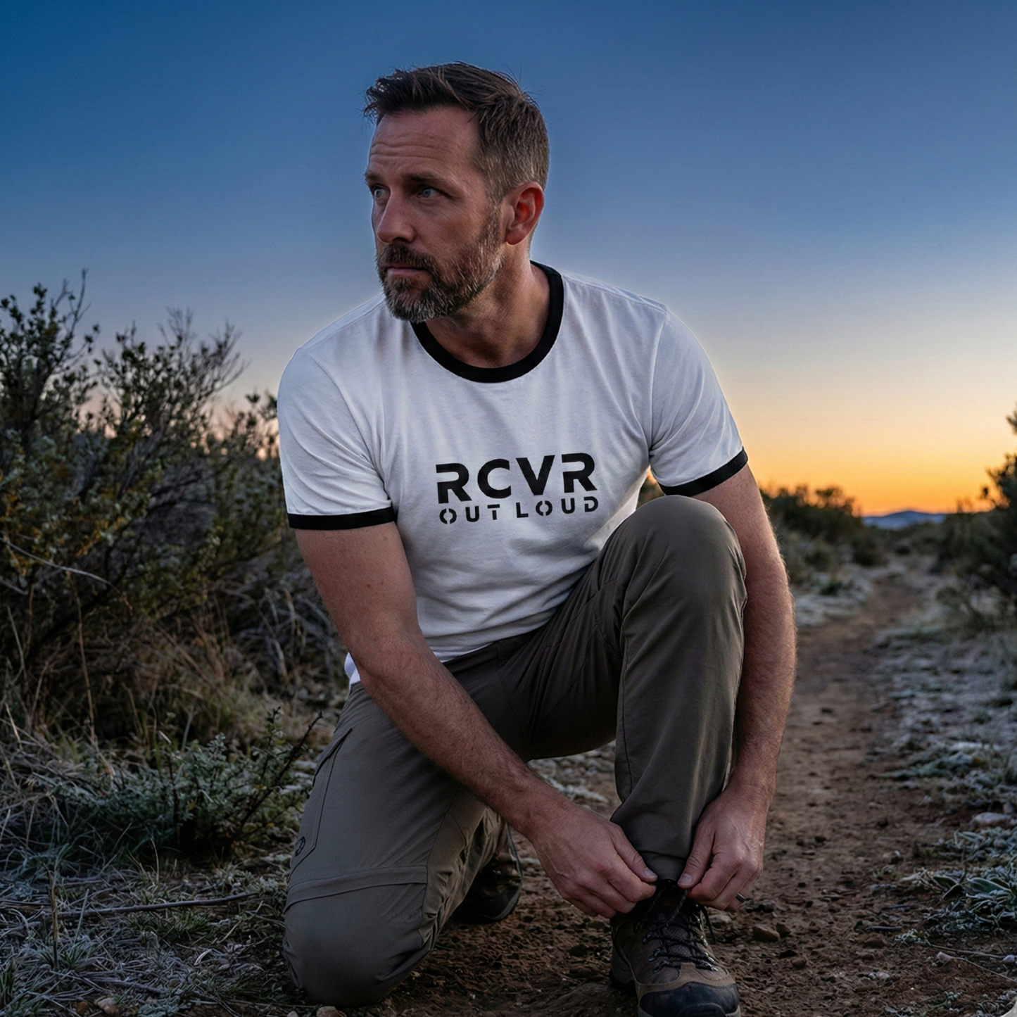 Men's RCVR Out Loud Ringer Tee