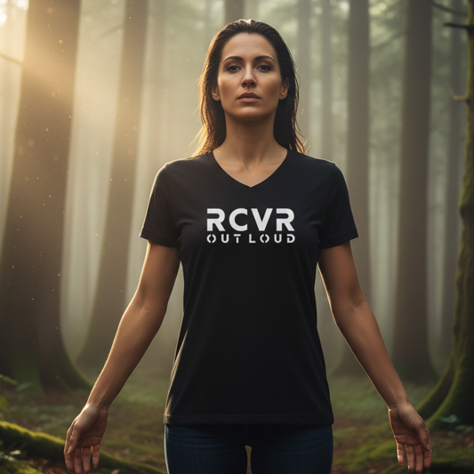 Women's RCVR Out Loud V-Neck Tee