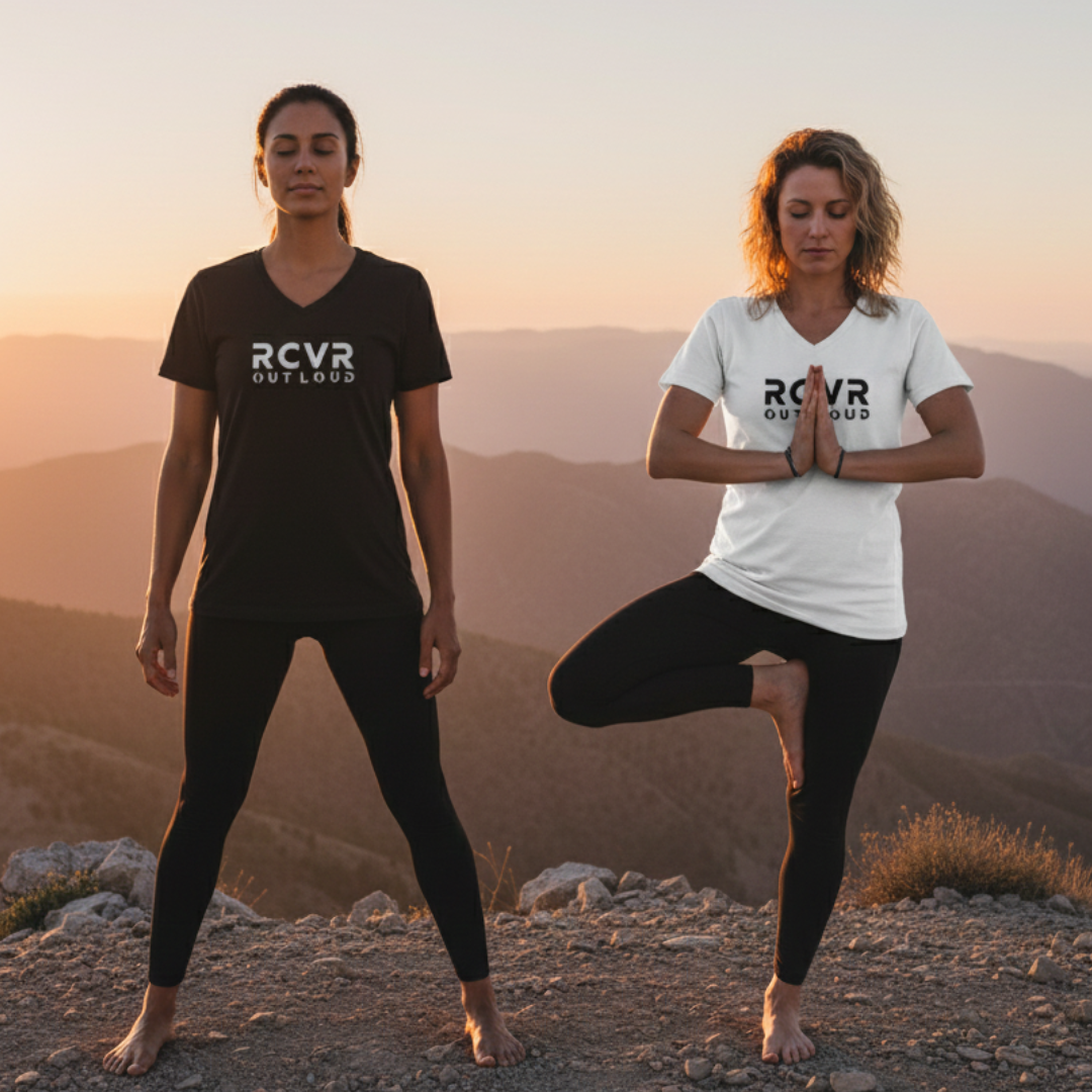 Women's RCVR Out Loud V-Neck Tee