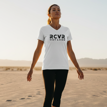 Women's RCVR Out Loud V-Neck Tee
