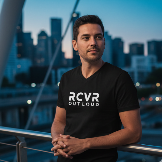 Men's RCVR Out Loud V-Neck Tee