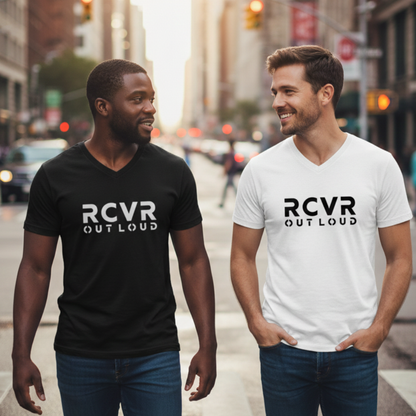 Men's RCVR Out Loud V-Neck Tee