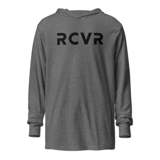 RCVR Men's Hooded Long Sleeve Tee