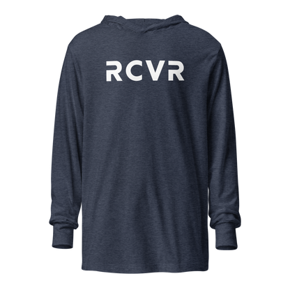 RCVR Men's Hooded Long Sleeve Tee