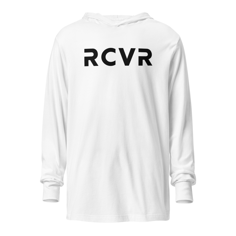 RCVR Men's Hooded Long Sleeve Tee