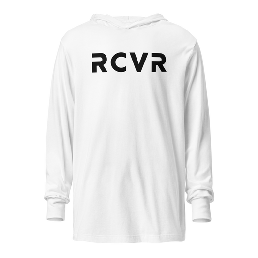 RCVR Men's Hooded Long Sleeve Tee
